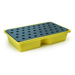 CleanWorks 60L Recycled PE Spill Tray with Grate