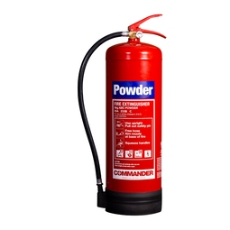 CheckFire Commander ABC Dry Powder Fire Extinguisher (Class A, B and C) 9KG