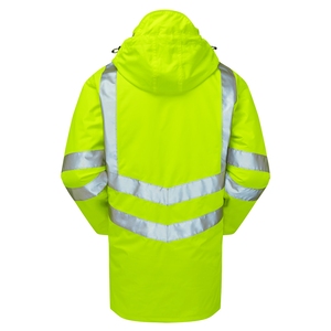 PULSAR PROTECT Padded High Visibility Storm Coat Yellow