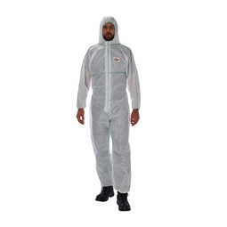 KeepSAFE Type 5/5 Hooded Coverall White