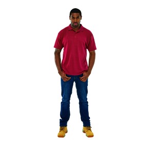 Uneek Polo Shirt Red