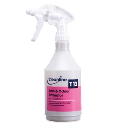 Cleanline T13 Stain & Odour Eliminator Trigger Bottle (Empty) 750ML