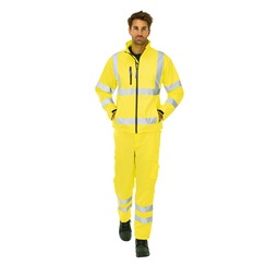 Portwest S424 High Visibility Classic Softshell Jacket Yellow
