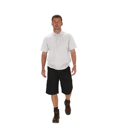 Endurance Short Sleeve Polo Shirt White