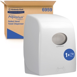 Aquarius 6959 Rolled Hand Towel Dispenser Wall Mounted 