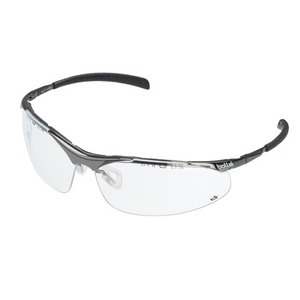 Bolle Contour Metal Safety Spectacles with Clear Lens