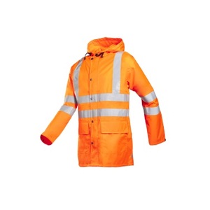 Sioen Monoray High Visibility Waterproof Jacket Orange