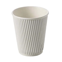 Metro Cup White Ripple Cup 12OZ (Case 1000)