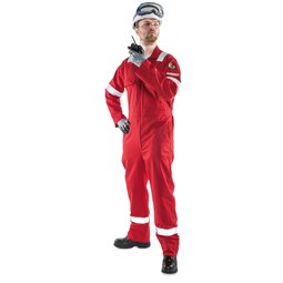 Roots Flamebuster Xtreme 310 Non-Metallic Red Coverall RO19095
