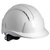 JSP Evolite Vented Wheel Ratchet Safety Helmet White