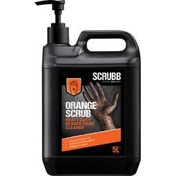 SCRUBB Orange Scrub Beaded Hand Cleaner 5 Litre
