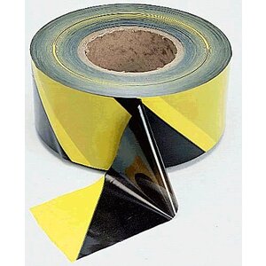 Guard Zebra Tape Roll with Dispenser Black/Yellow