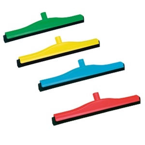 7753 Vikan Hygienic Double Rubber Floor Squeegee Yellow