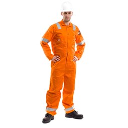 Roots Flamebuster Classic Nordic Coverall Tall Orange
