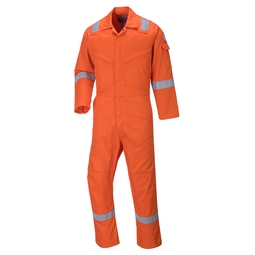 Portwest FF50 Aberdeen Flame Resistant Coverall Orange