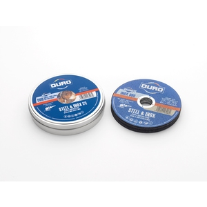 Duro Super Thin Flat Cut Steel & Inox Abrasives Cutting Wheel 115MM (Pack 10)
