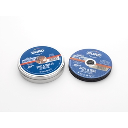 Duro Super Thin Flat Cut Steel & Inox Abrasives Cutting Wheel 115MM (Pack 10)
