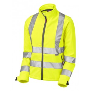 Leo Honeywell Women's High-Visibility Softshell Jacket  Yellow