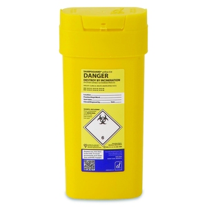 Sharps Disposal Container 0.6 Litre
