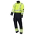 ProGarm Lightweight High Visibility Flame Resistant Anti-Static Electric Arc Coverall - Yellow/Navy - Tall Leg