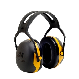 3M X2A PELTOR Earmuffs Headband Yellow