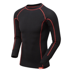 PULSAR PROTECT Electric ARC Long Sleeved Undervest Black