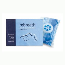 Rebreath Mouth to Mouth Resuscitator Mask (Pack 10)