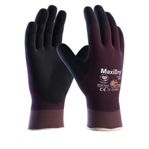 ATG MaxiDry 56-427B Full Dual Nitrile Coating Glove
