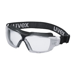 Uvex Safety Goggle Cx2 Sonic White/Black Frame Clear Lens