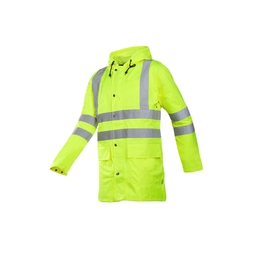 Sioen Monoray High Visibility Rain Jacket Yellow