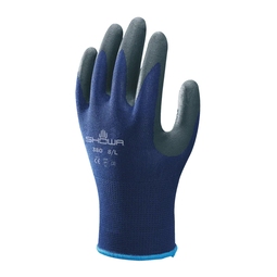Showa 380 Nitrile Foam Grip Glove Blue (Pair)