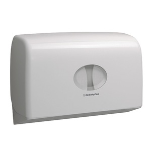 Aquarius Twin Mini Jumbo Toilet Tissue Dispenser
