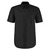 Kustom Kit Mens Short Sleeved Workwear Oxford Shirt Black