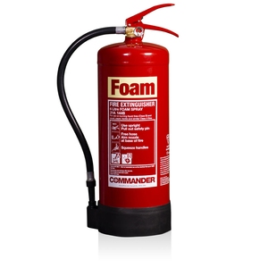 CheckFire Commander AFFF Foam Fire Extinguisher (Class A & B) 6 Litre