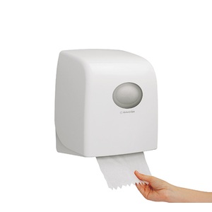 6953 Aquarius Slimroll Rolled Hand Towel Dispenser White