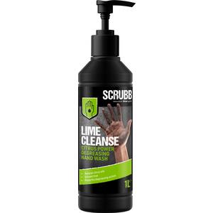 SCRUBB Lime Cleanse Degreasing Hand Wash 1 Litre