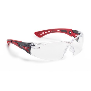 BolleRush+ K & N Rated Safety Glasses Clear Lens