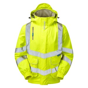 PULSAR® High-Visibility  Breathable Unlined Bomber Jacket - Saturn Yellow