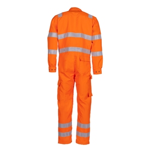 Sioen Warwick High Visibility ARC Coverall Tall Leg Orange