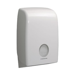 6954 Aquarius Folded Hand Towel Dispenser White