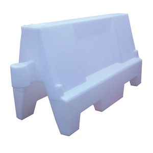 Oaklands Water Filled Temporary Traffic Separator White