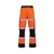 KeepSAFE High Visibility Two Tone Cargo Trousers Tall Leg Orange Navy