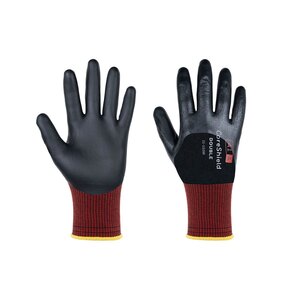 Honeywell  Coreshield Double 18G BB Nitrile Foam Cut Level A Glove