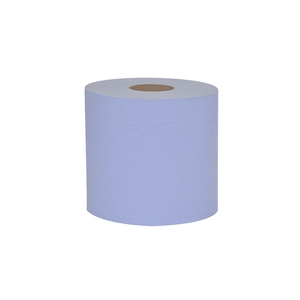 Embossed Hand Towel Roll 1Ply Blue 150M (Case 6)