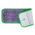 CleanWorks ProClean Nano Microfibre Flat Mop Green Pack 5