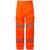 Bodyguard High Visibility Lightweight Polycotton Cargo Trouser Orange Short Leg