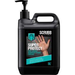 SCRUBB Super Protect Pre-Work Barrier Hand Cream 5 Litre