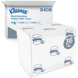 8408 Kleenex Folded Toilet Tissue (Case 36)