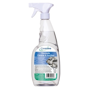 Cleanline Eco Foodsafe Cleaner & Sanitiser 750ML