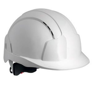 JSP Evolite Vented Slip Ratchet Safety Helmet White